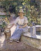 Theodore Robinson The Watering Pots Spain oil painting artist